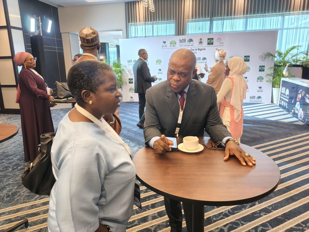 Stakeholder engagement and networking session during the IsDB Group Day in Nigeria.